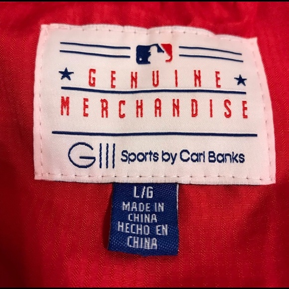 Los Angeles Angels Jacket Red Size Large - Picture 3 of 5